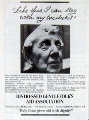 distressed gentlefolks aid association